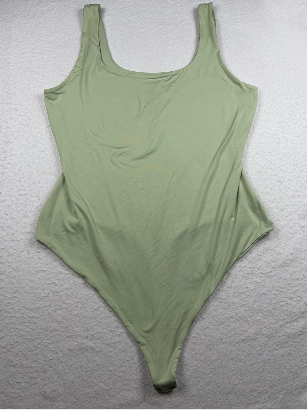 NWT Naked Wardrobe Bare Tank Bodysuit Sage Green 2x - Picture 5 of 10